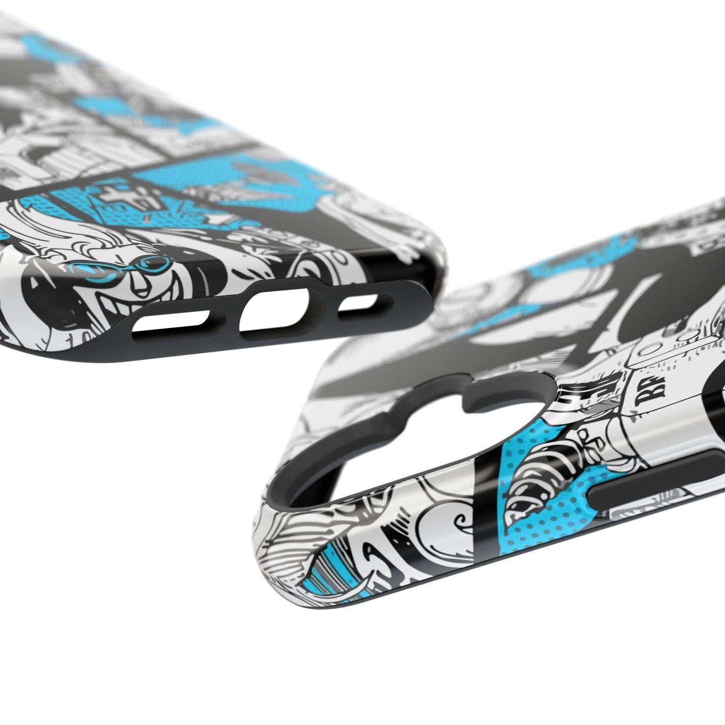 Franky Magnetic Tough iPhone Case – The Cyborg Powerhouse - AnimeKraf.com