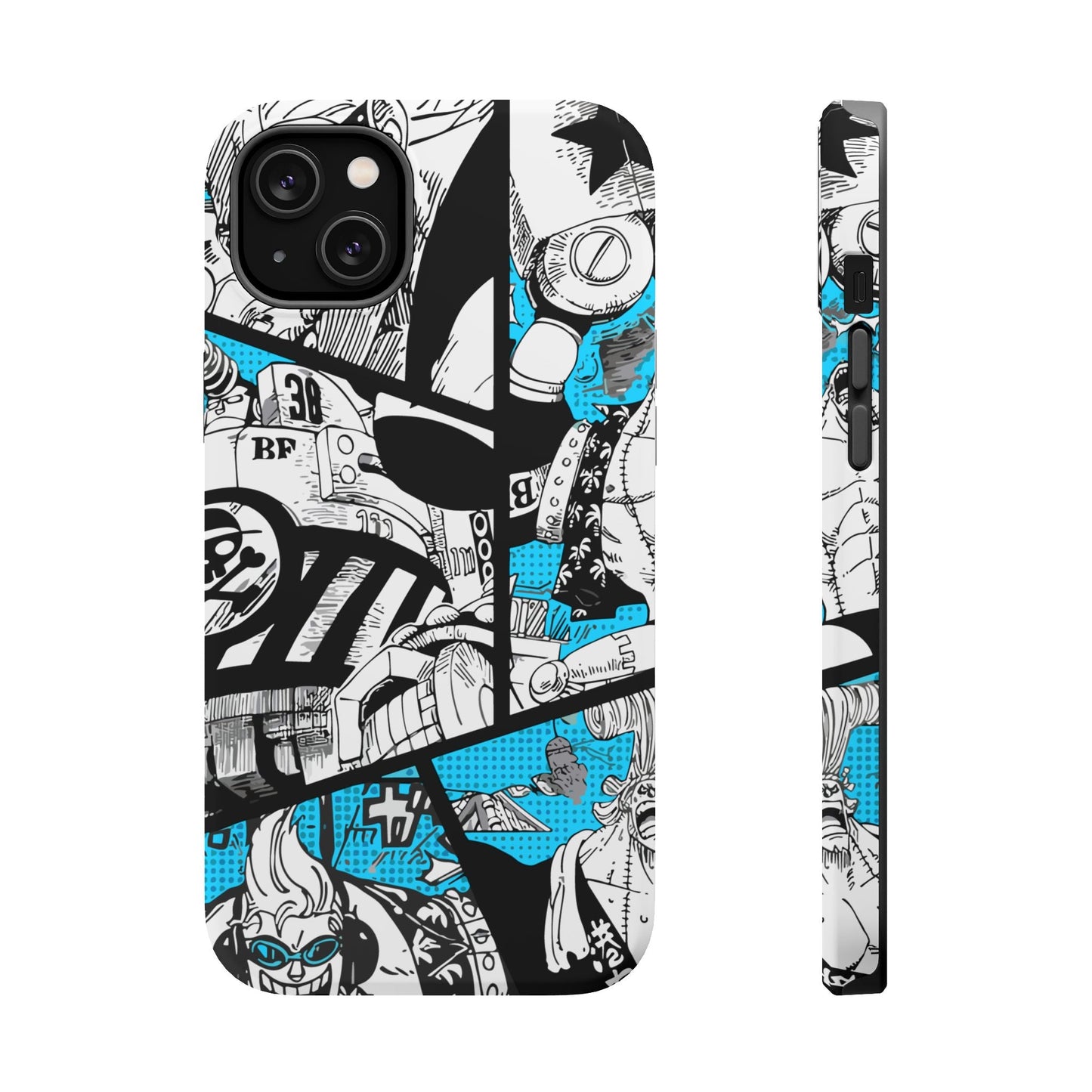 Franky Magnetic Tough iPhone Case – The Cyborg Powerhouse - AnimeKraf.com