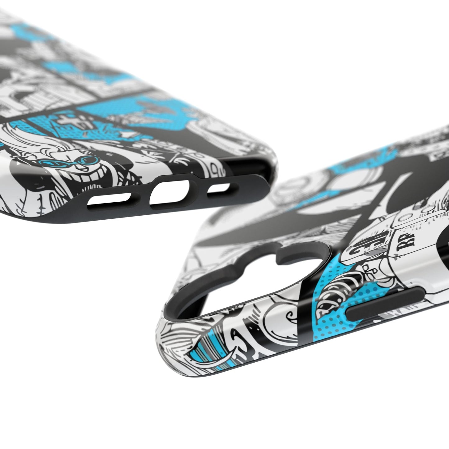 Franky Magnetic Tough iPhone Case – The Cyborg Powerhouse - AnimeKraf.com
