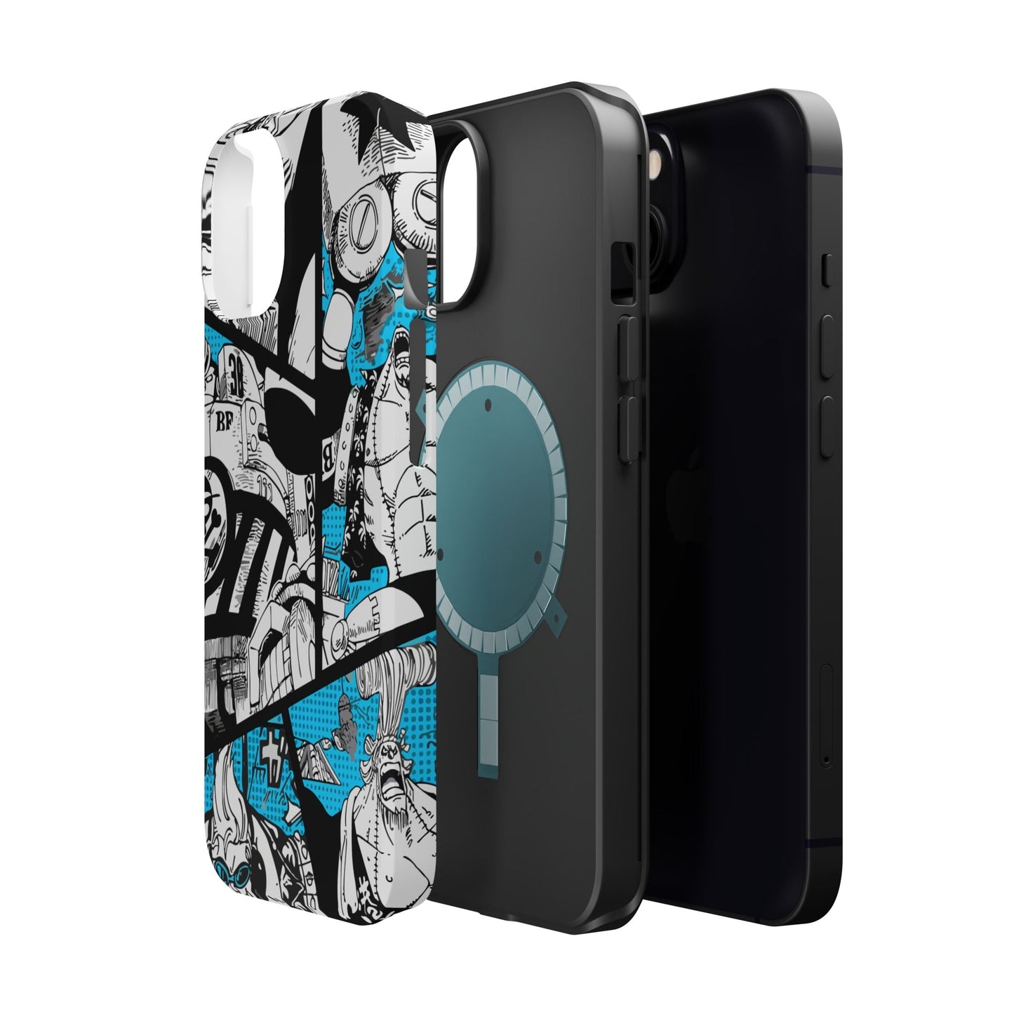 Franky Magnetic Tough iPhone Case – The Cyborg Powerhouse - AnimeKraf.com