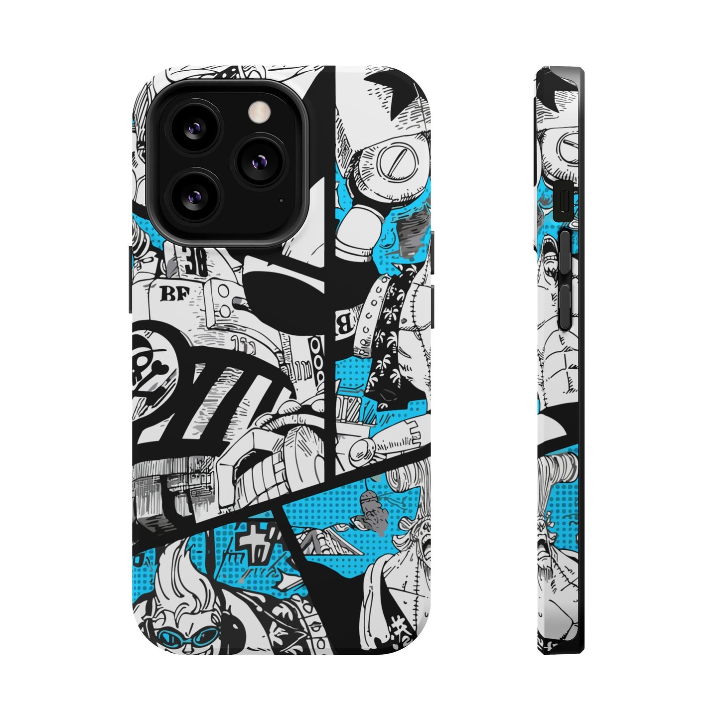 Franky Magnetic Tough iPhone Case – The Cyborg Powerhouse - AnimeKraf.com