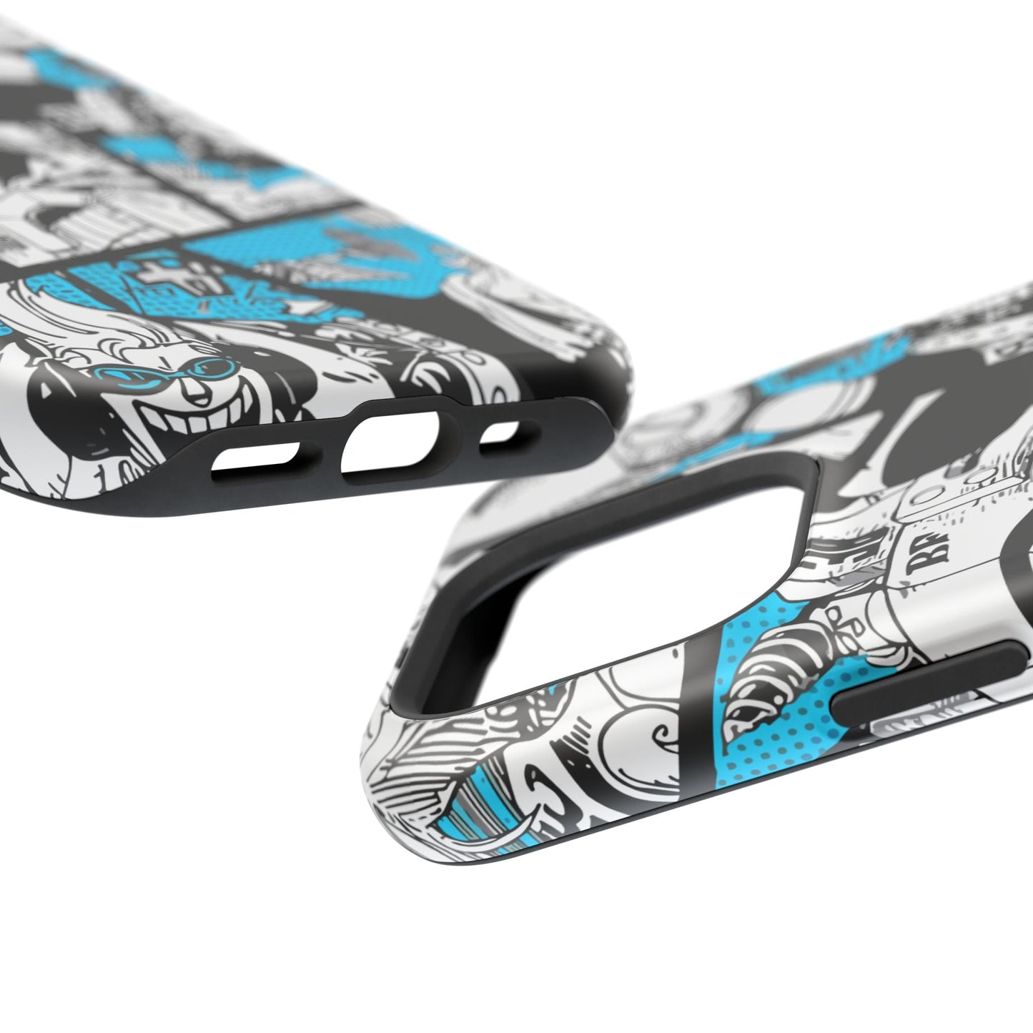 Franky Magnetic Tough iPhone Case – The Cyborg Powerhouse - AnimeKraf.com