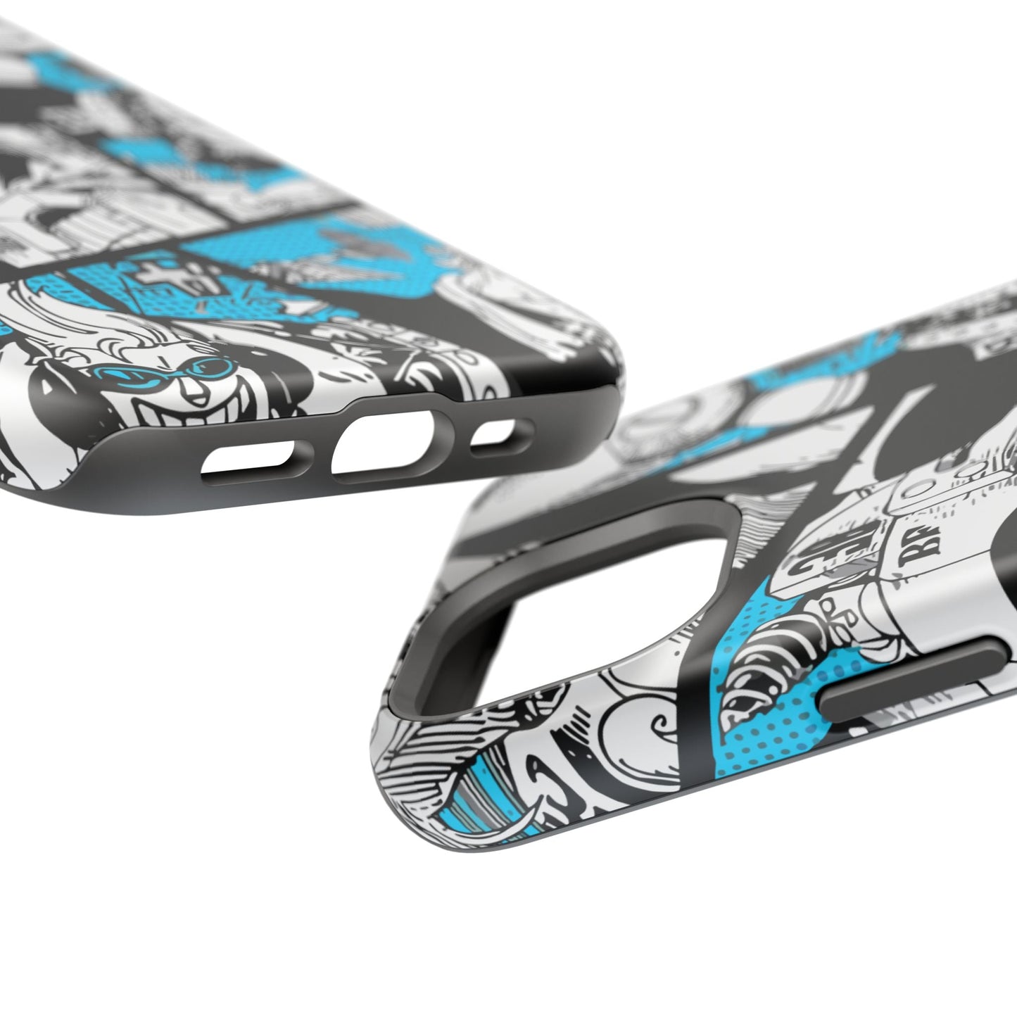 Franky Magnetic Tough iPhone Case – The Cyborg Powerhouse - AnimeKraf.com