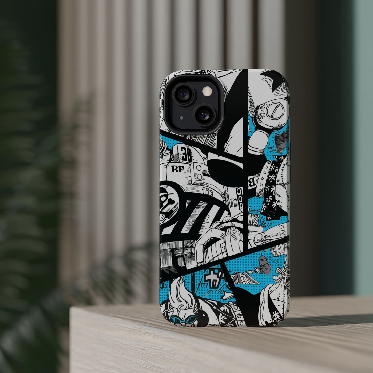 Franky Magnetic Tough iPhone Case – The Cyborg Powerhouse - AnimeKraf.com