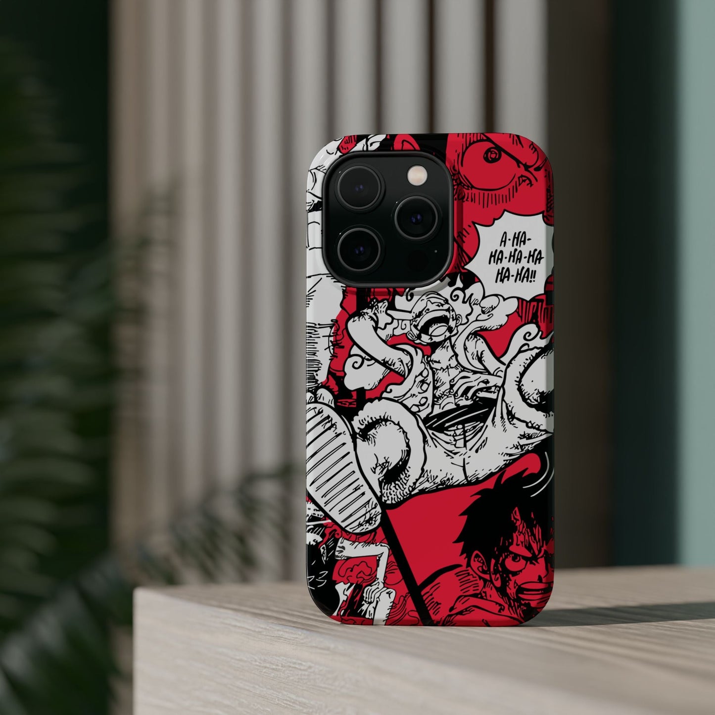 Gear Fifth Luffy Magnetic Tough iPhone Case – Awaken the Power - AnimeKraf.com