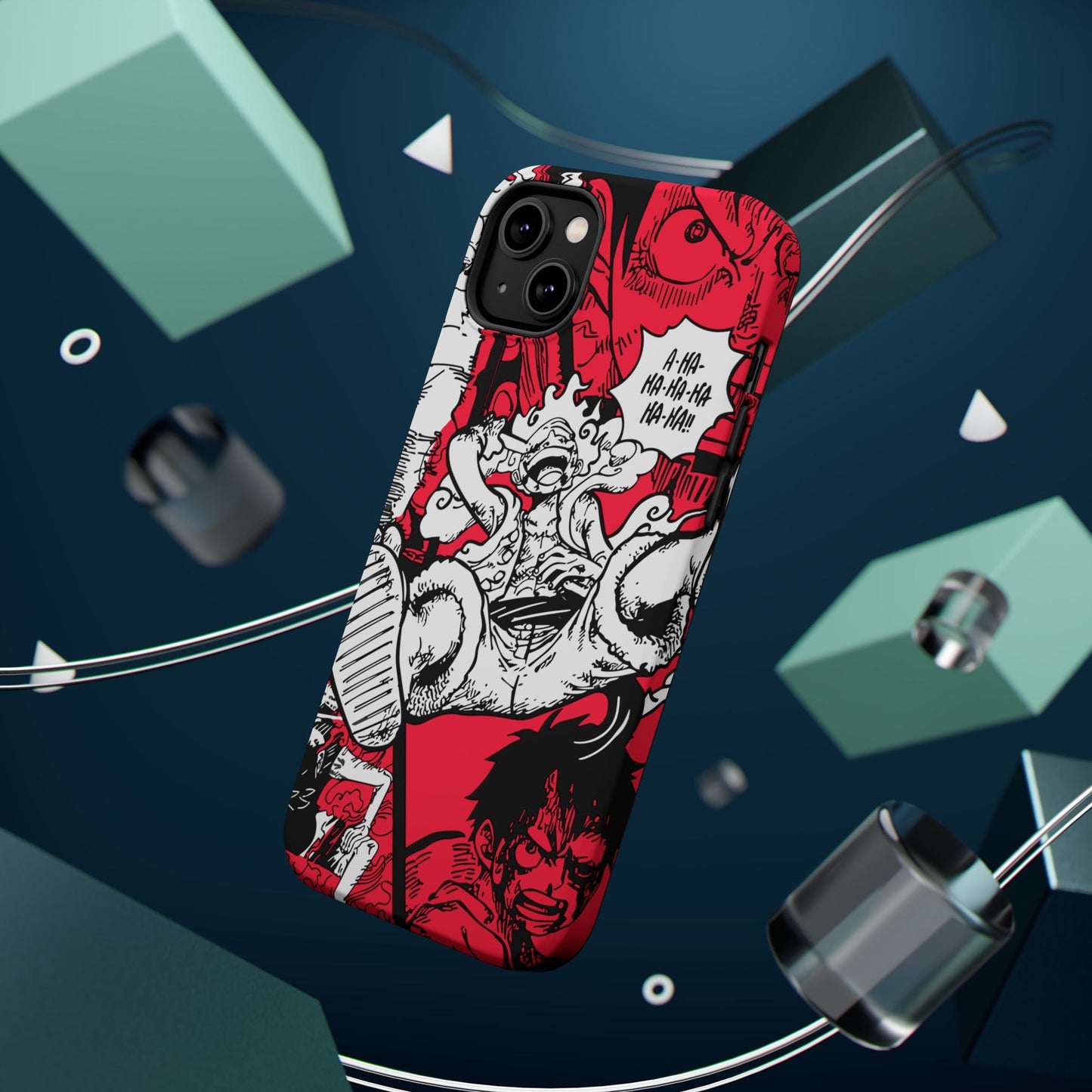 Gear Fifth Luffy Magnetic Tough iPhone Case – Awaken the Power - AnimeKraf.com