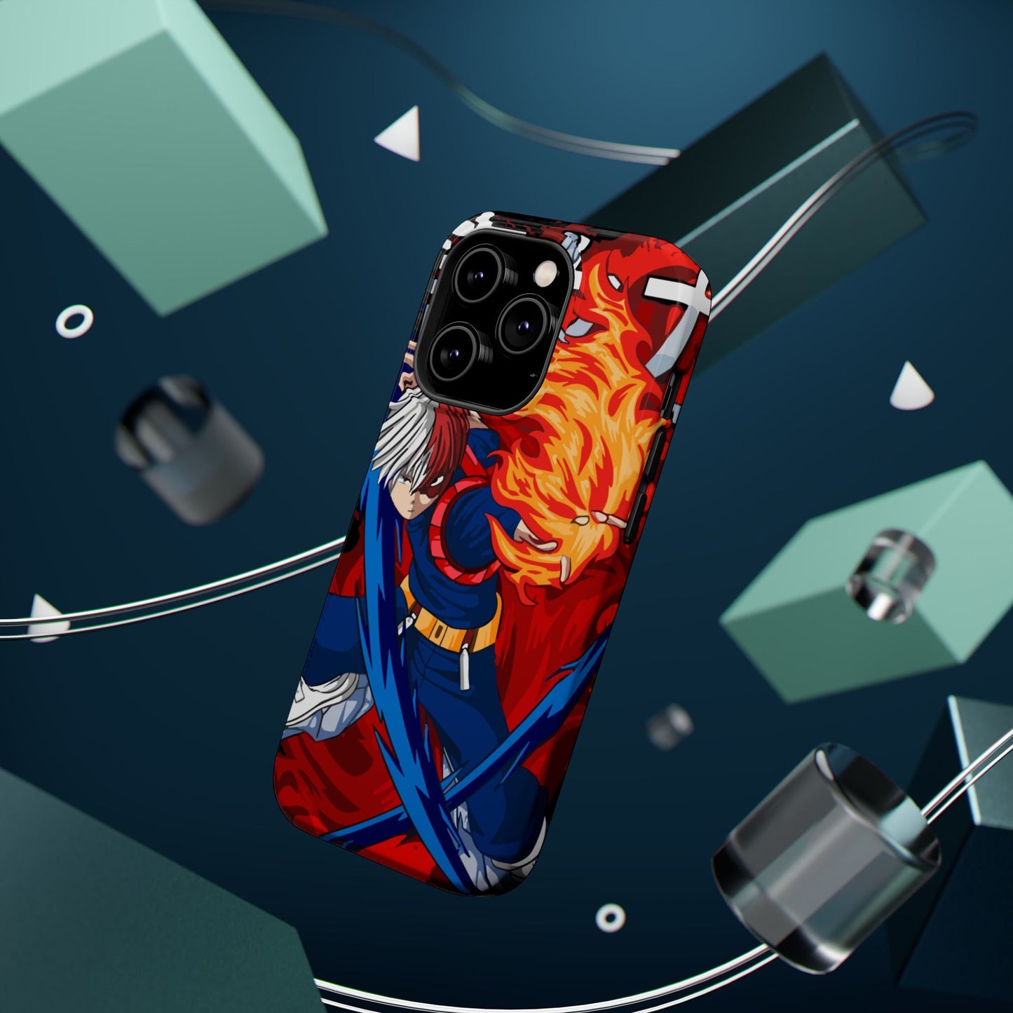 Shoto Todoroki Magnetic Tough Case – Dual Element Power & Protection - AnimeKraf.com