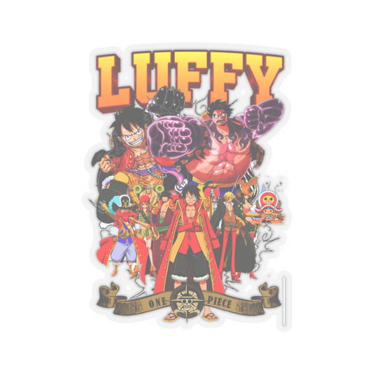 Epic Luffy and Crew Dynamic Sticker