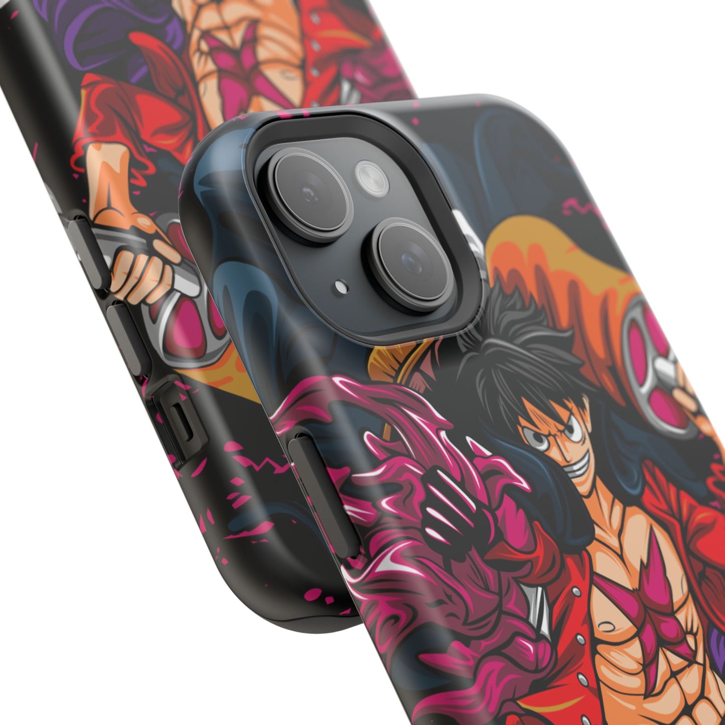 Monkey D. Luffy Magnetic Tough Case – Bold Straw Hat Captain Design