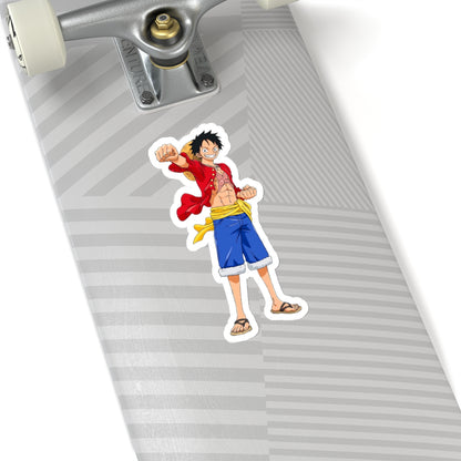 Monkey D. Luffy Classic Pose Kiss-Cut Sticker