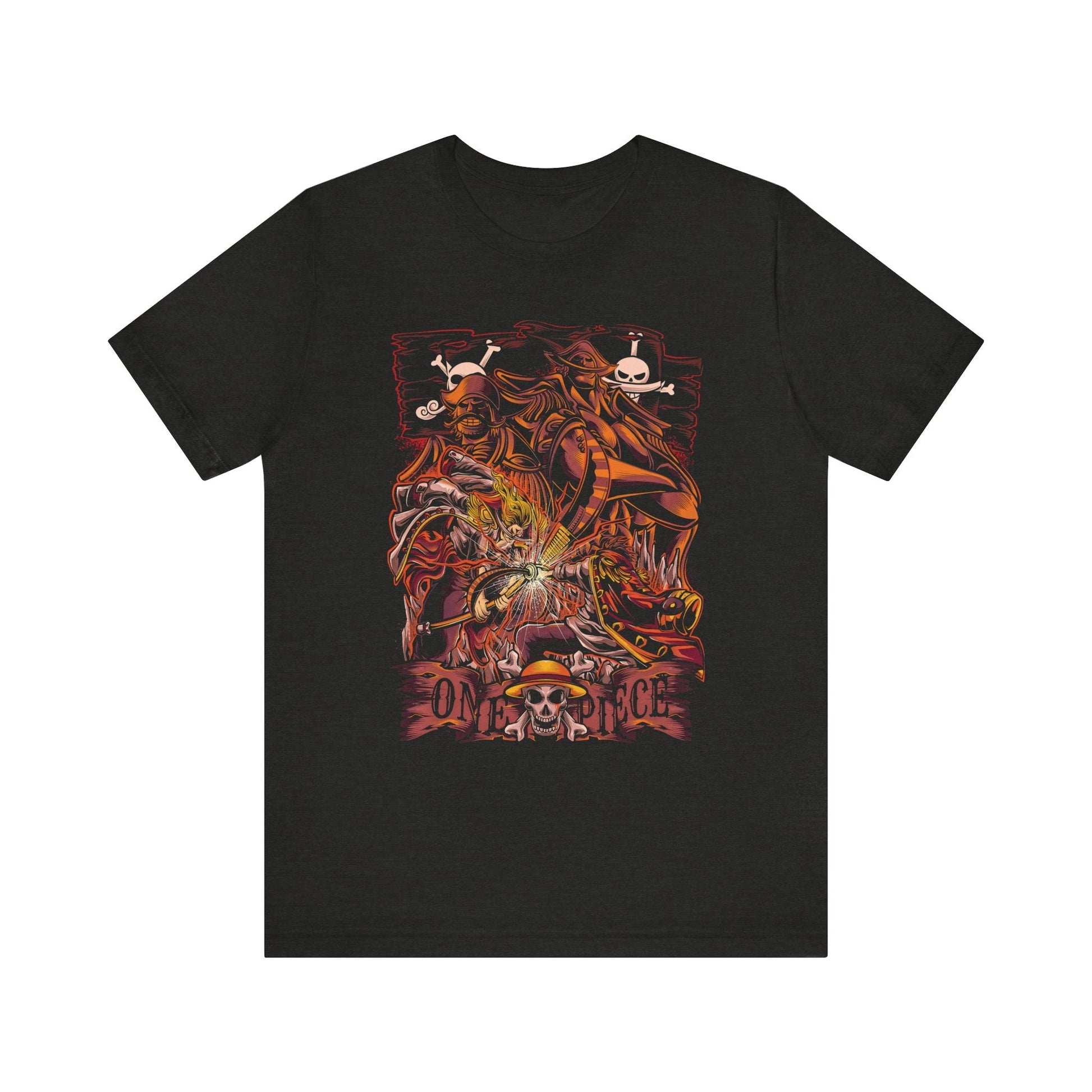 Monkey D. Luffy – Pirate King Unleashed T-shirt – One Piece Printify