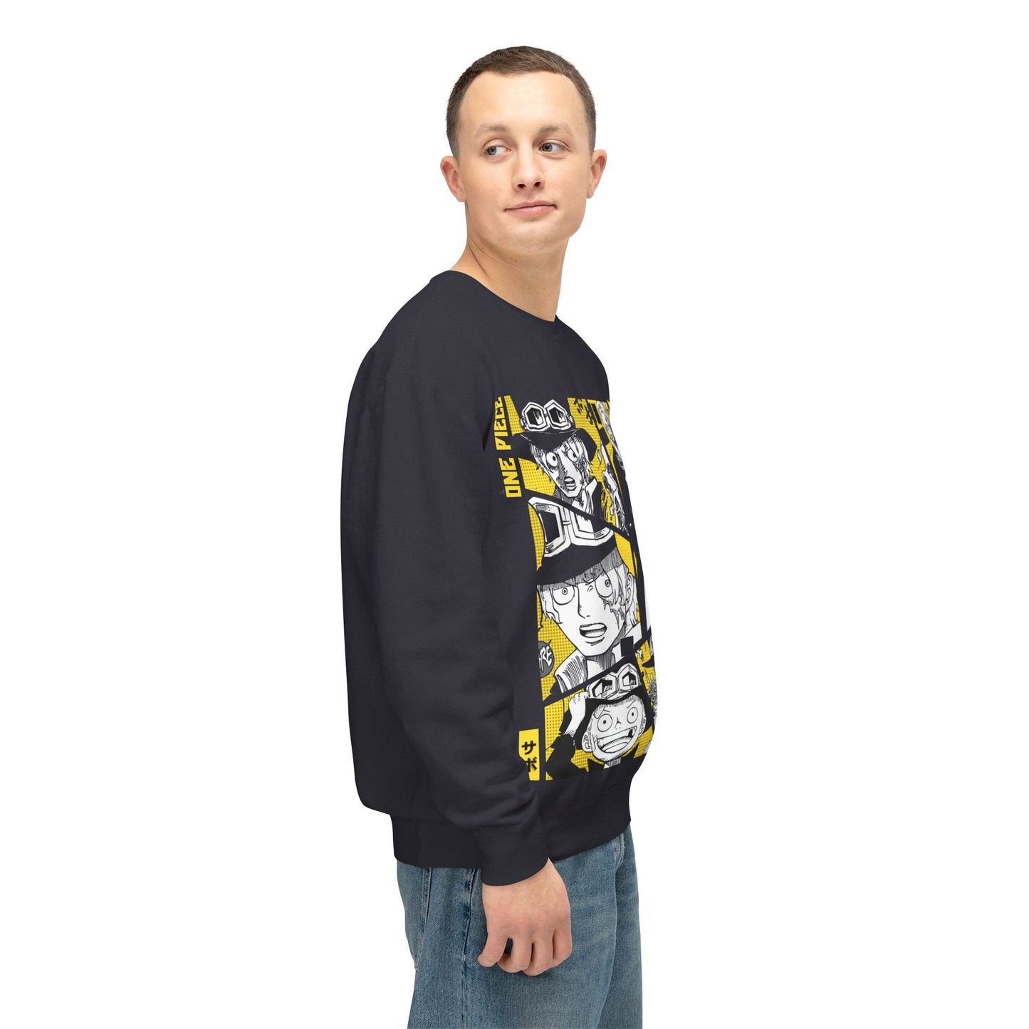 Sabo One Piece Crewneck Sweatshirt – Revolutionary Elegance