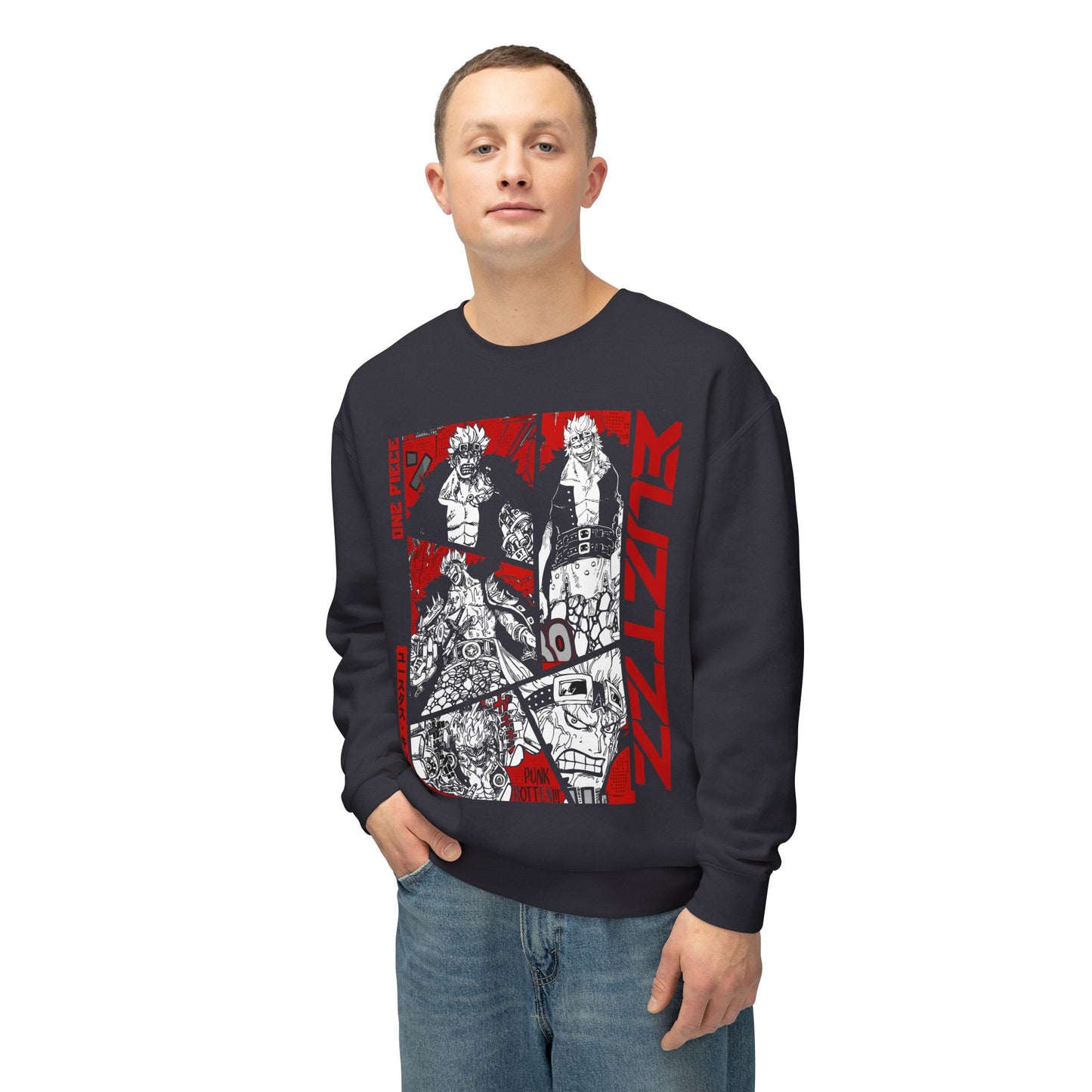 Eustass Kid One Piece Crewneck Sweatshirt – Punk Captain Style