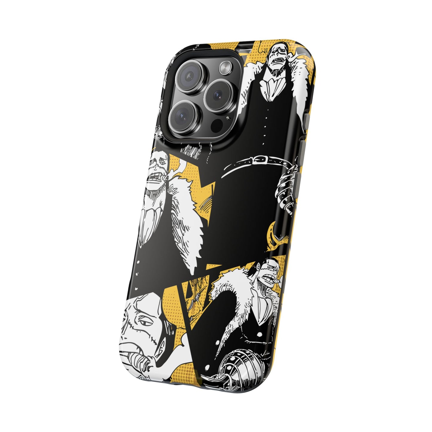 Crocodile Manga Tough Magnetic iPhone Case – Villainous Charm Design