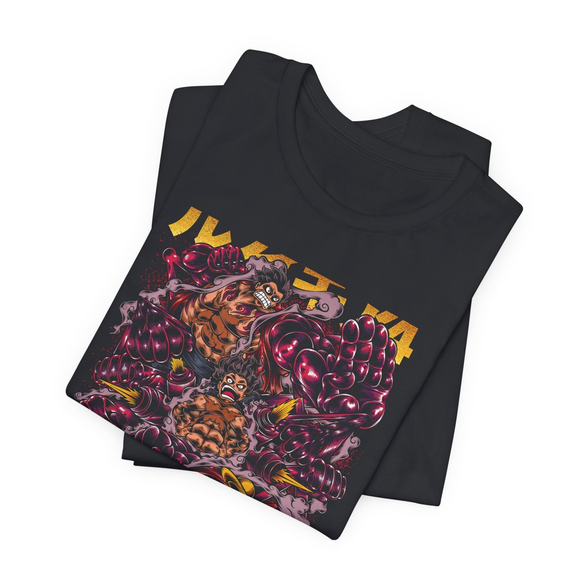 Luffy's Gears Evolution T-Shirt – Gear 4th Mastery Tee Printify