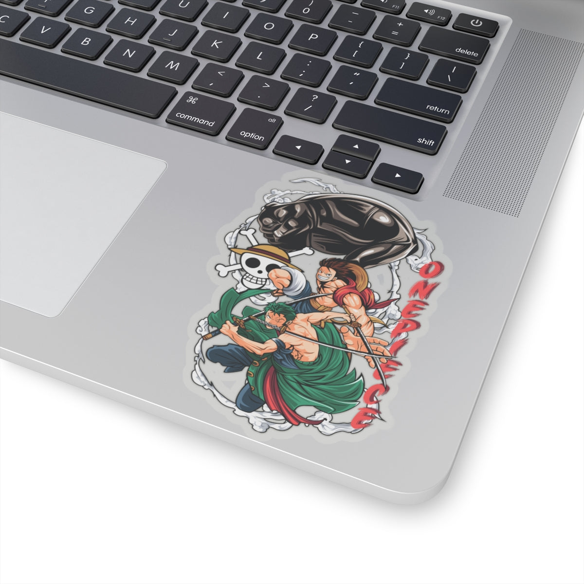 Luffy and Zoro Action Kiss-Cut Sticker – One Piece Dynamic Duo