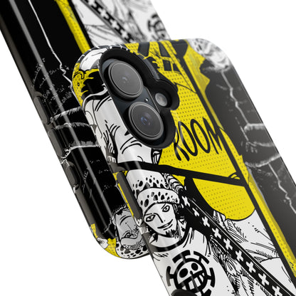 Trafalgar Law Tough Magnetic iPhone Case – Surgeon of Death Design