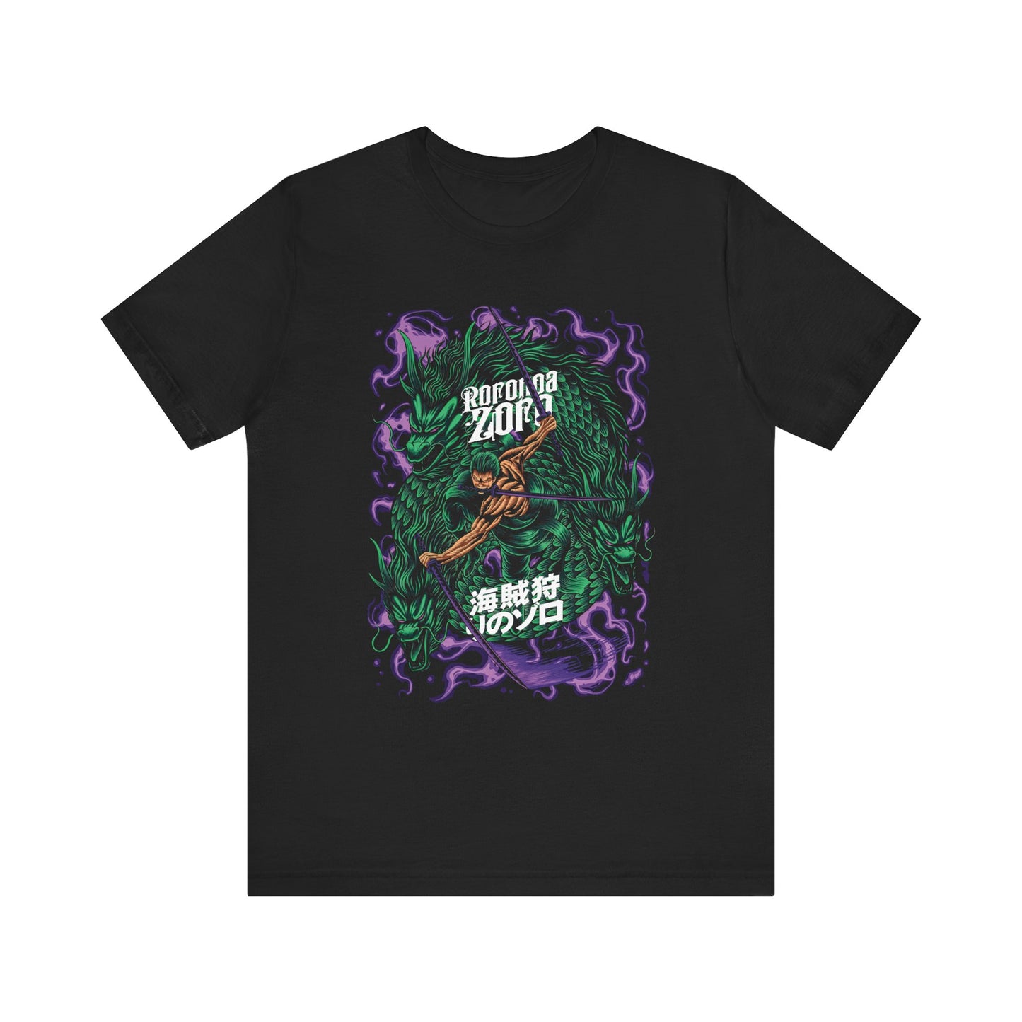 Roronoa Zoro Swordmaster Tee – One Piece Inspired T-Shirt