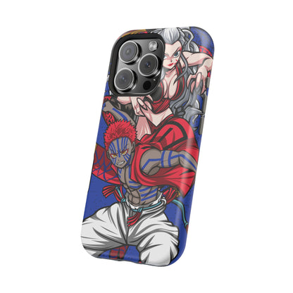 Akaza & Daki Tough Magnetic Case – Durable Anime-Inspired Design