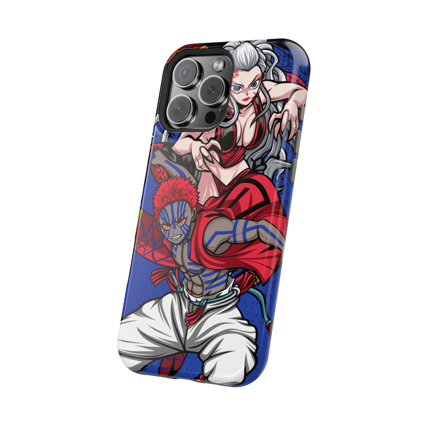 Akaza & Daki Tough Magnetic Case – Durable Anime-Inspired Design