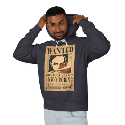 Nico Robin Wanted Poster Hoodie – One Piece