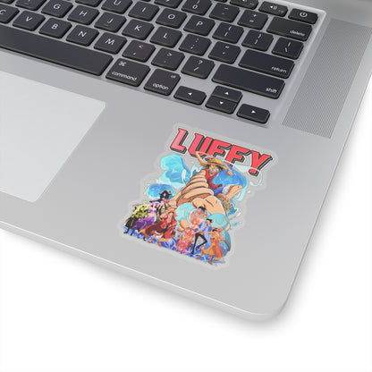 Luffy and Straw Hat Crew Dynamic Sticker