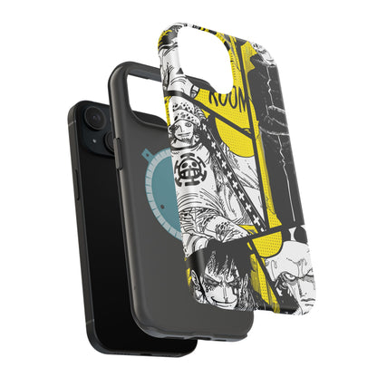 Trafalgar Law Tough Magnetic iPhone Case – Surgeon of Death Design