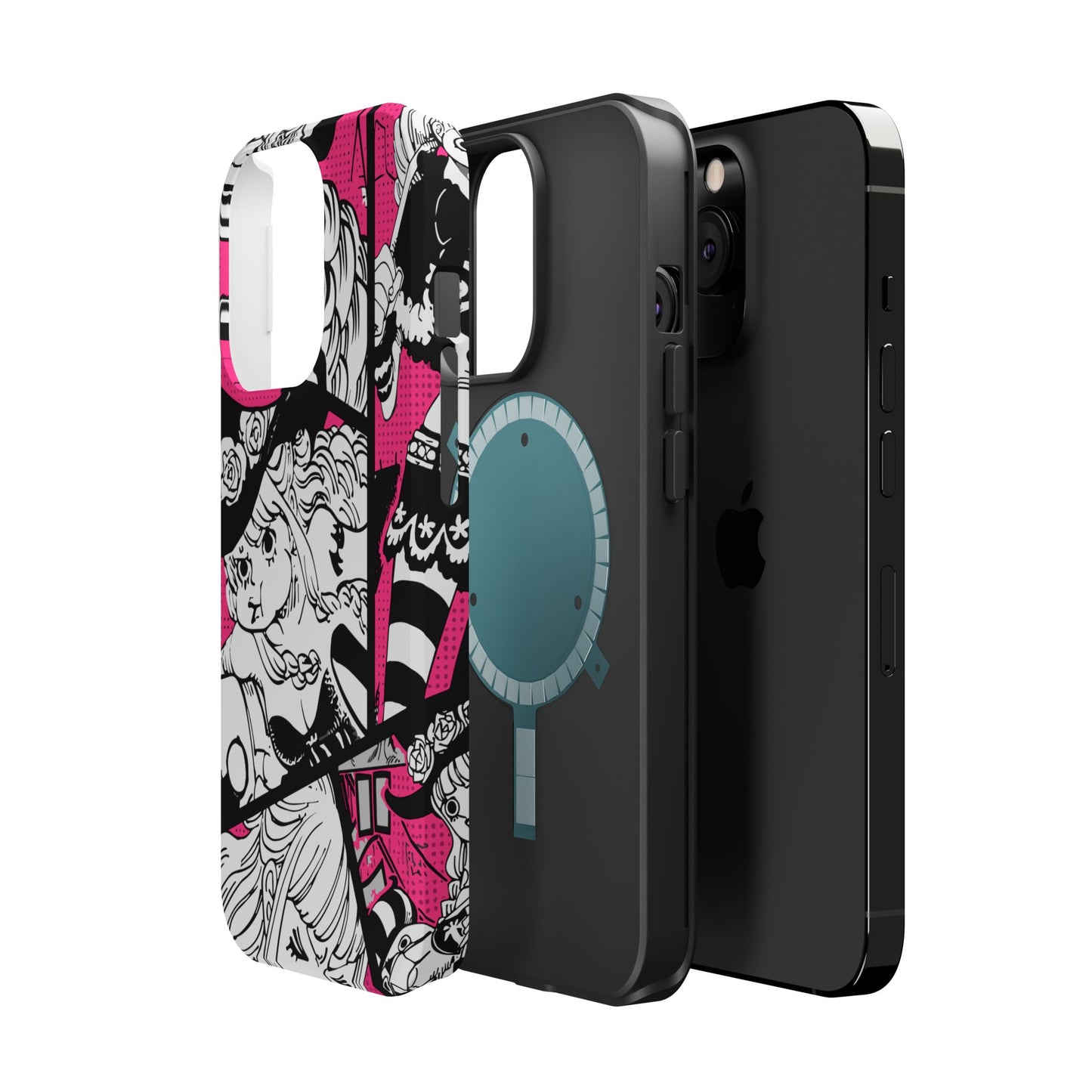 Perona Magnetic Tough iPhone Case – Eerie Elegance & Protection