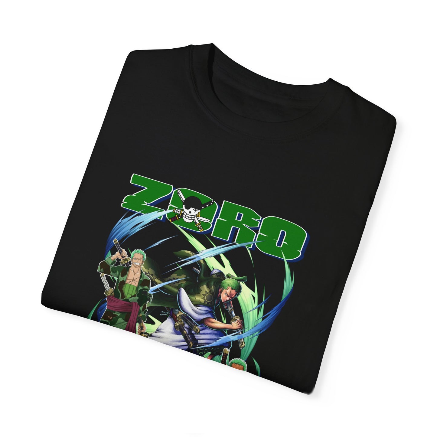 Garment-Dyed Zoro T-Shirt – One Piece Swordsman of the Straw Hats