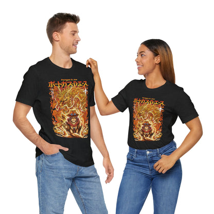 Portgas D. Ace Flame Dragon Tee – One Piece Fire Fist Graphic T-Shirt