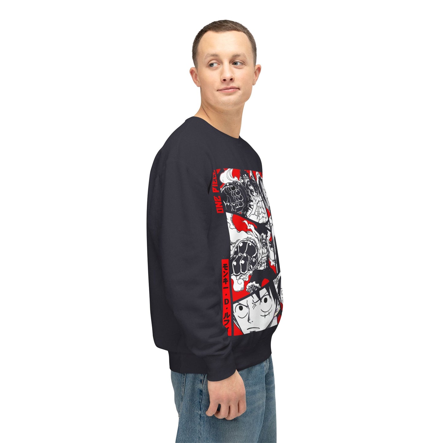 Luffy Crewneck Sweatshirt - One Piece’s Future Pirate King