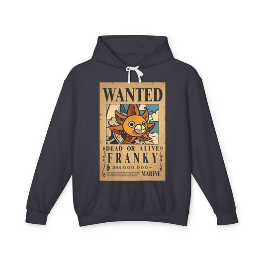 Franky "Wanted" Poster Hoodie – One Piece Pirate Crew Bounty