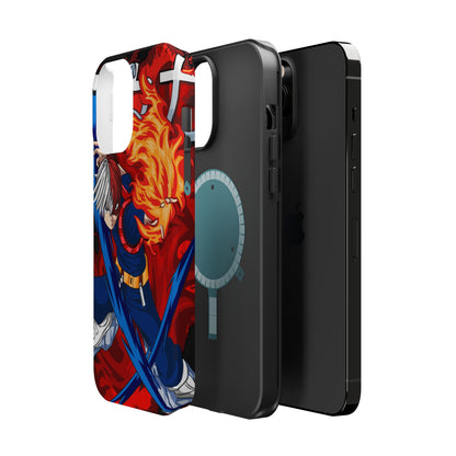 Shoto Todoroki Magnetic Tough Case – Dual Element Power & Protection