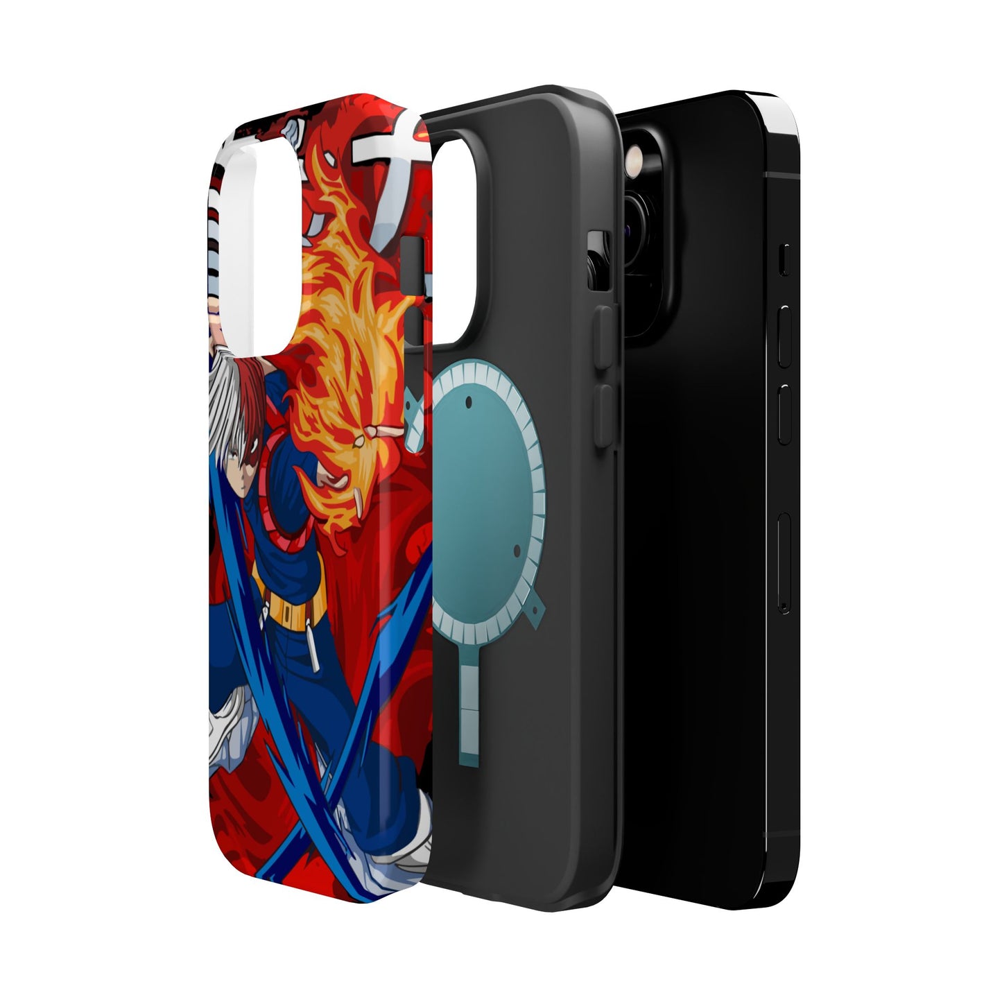 Shoto Todoroki Magnetic Tough Case – Dual Element Power & Protection