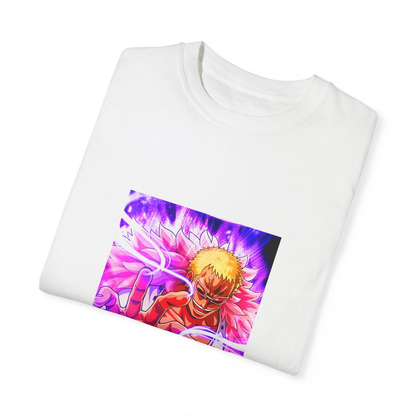 Garment-Dyed Donquixote Doflamingo T-Shirt – One Piece Heavenly Demon Power