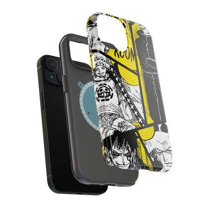 Trafalgar Law Tough Magnetic iPhone Case – Surgeon of Death Design