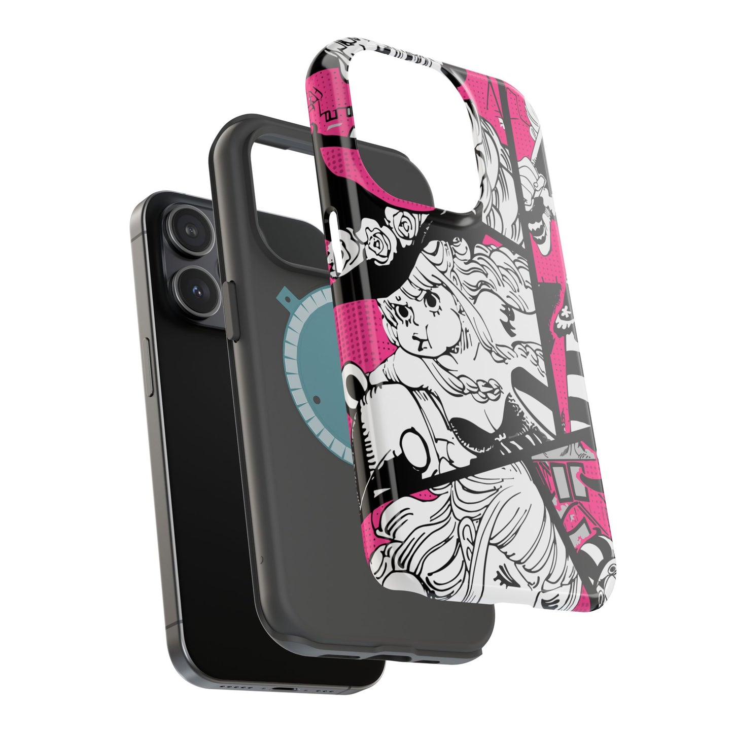 Perona Magnetic Tough iPhone Case – Eerie Elegance & Protection