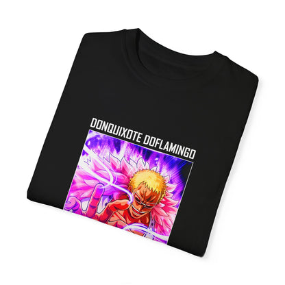 Garment-Dyed Donquixote Doflamingo T-Shirt – One Piece Heavenly Demon Power