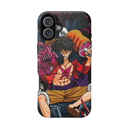 Monkey D. Luffy Magnetic Tough Case – Bold Straw Hat Captain Design