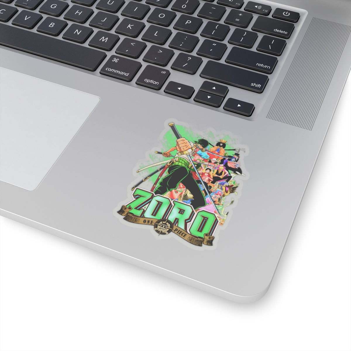 Zoro Epic Montage Sticker – Unleash the Swordsman’s Spirit