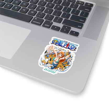 Treasure-Seeking Nami Sticker – Embody the Charm of the Cat Burglar