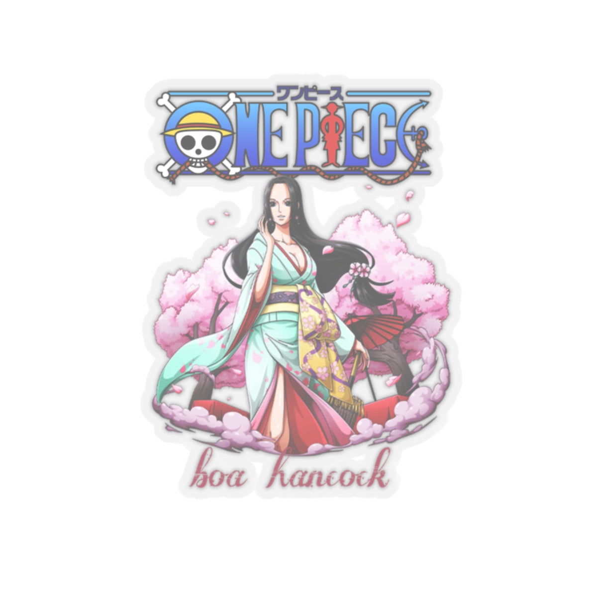 Boa Hancock Sticker – Elegance of the Pirate Empress