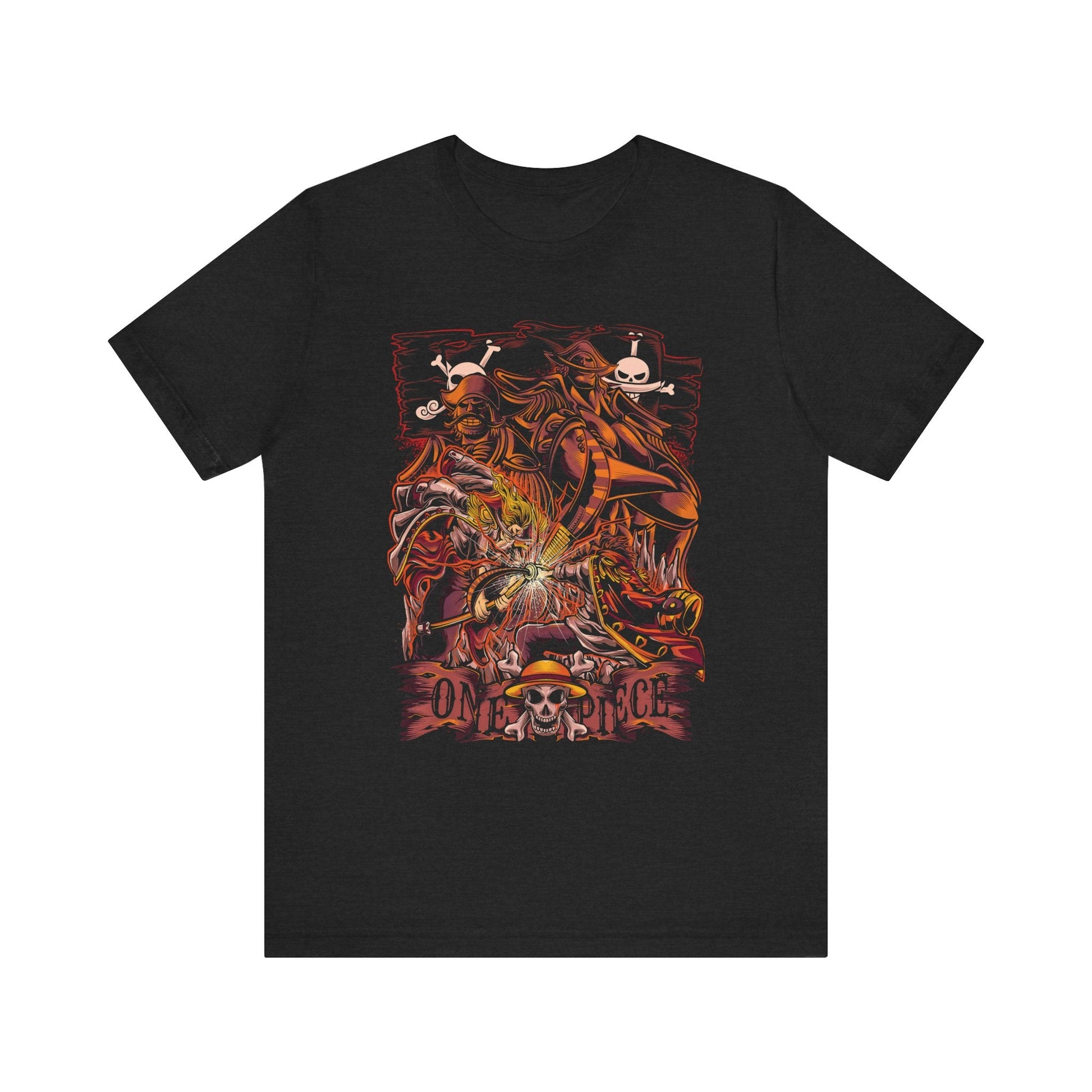 Monkey D. Luffy – Pirate King Unleashed T-shirt – One Piece Printify