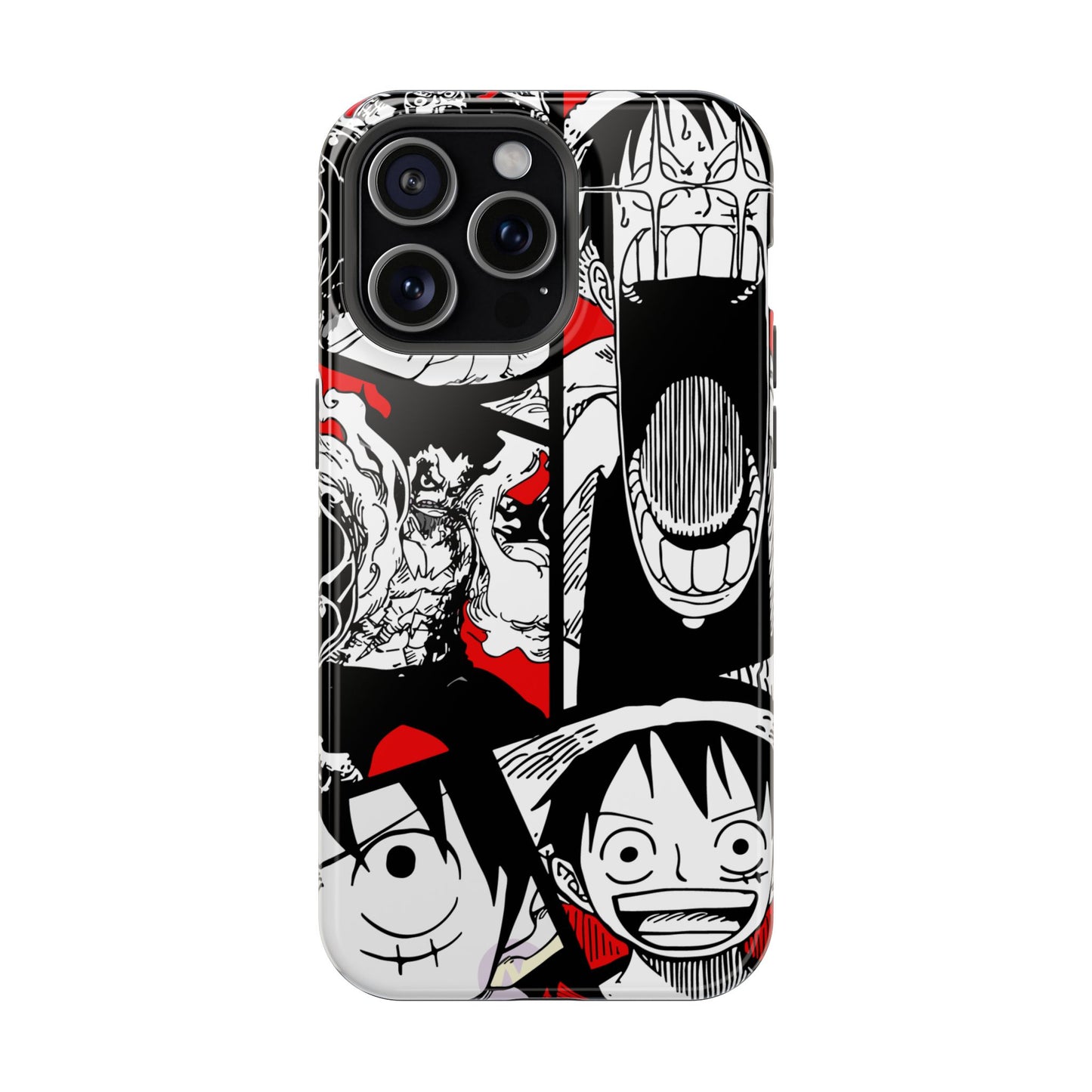 Luffy & Gear 5 Manga Tough Magnetic iPhone Case – Bold Adventure Design