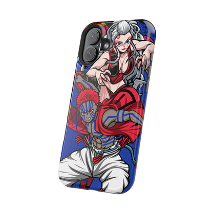 Akaza & Daki Tough Magnetic Case – Durable Anime-Inspired Design