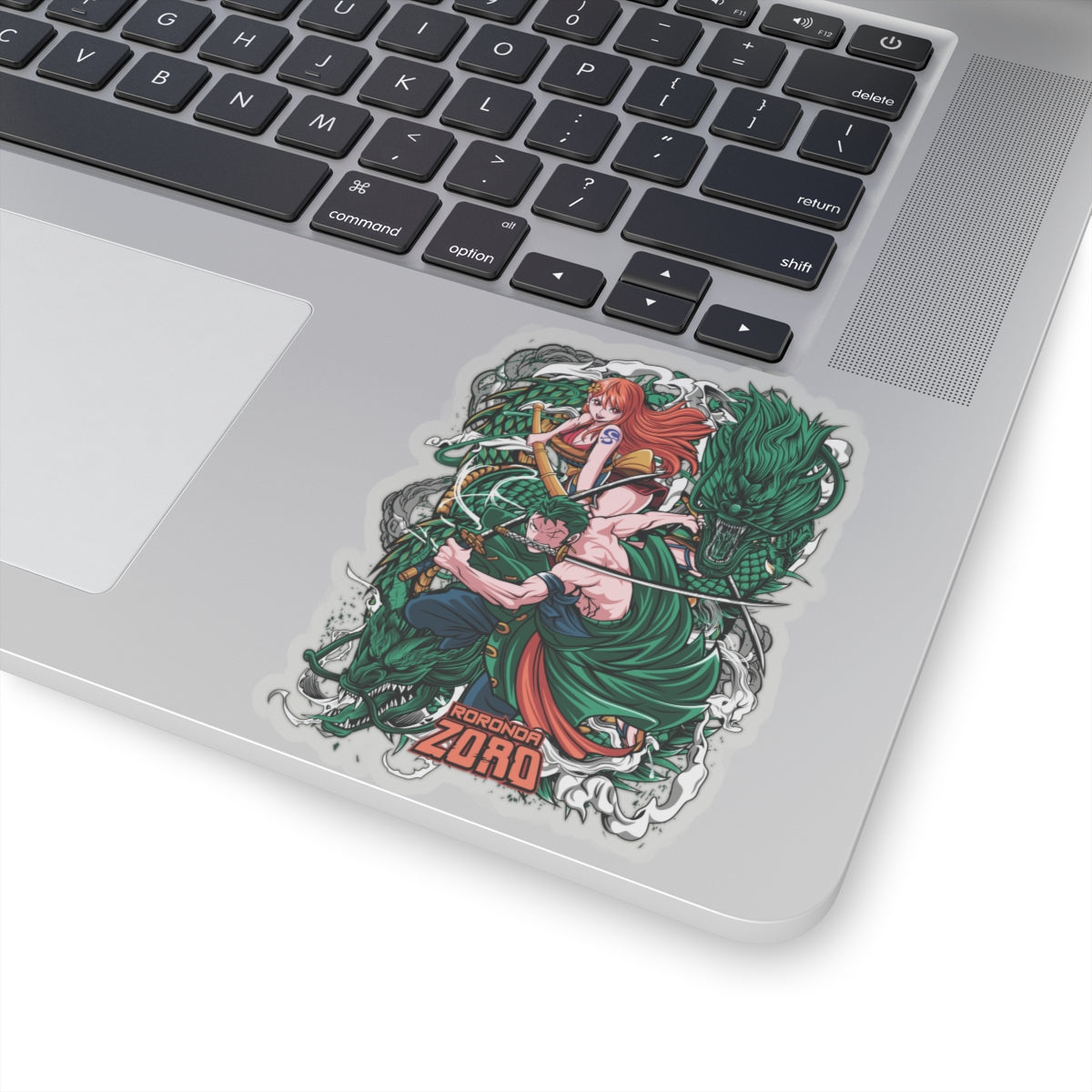 Roronoa Zoro and Nami One Piece Kiss-Cut Sticker – Dragon Warrior Duo