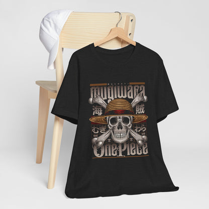 Straw Hat Pirates Jolly Roger Tee – One Piece Crew Symbol T-Shirt