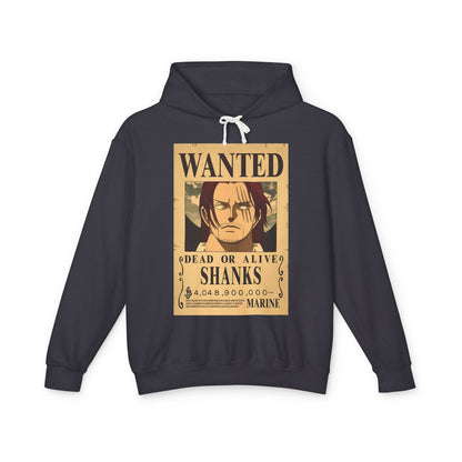 Red-Haired Shanks Wanted Poster Hoodie – The Legendary Yonko