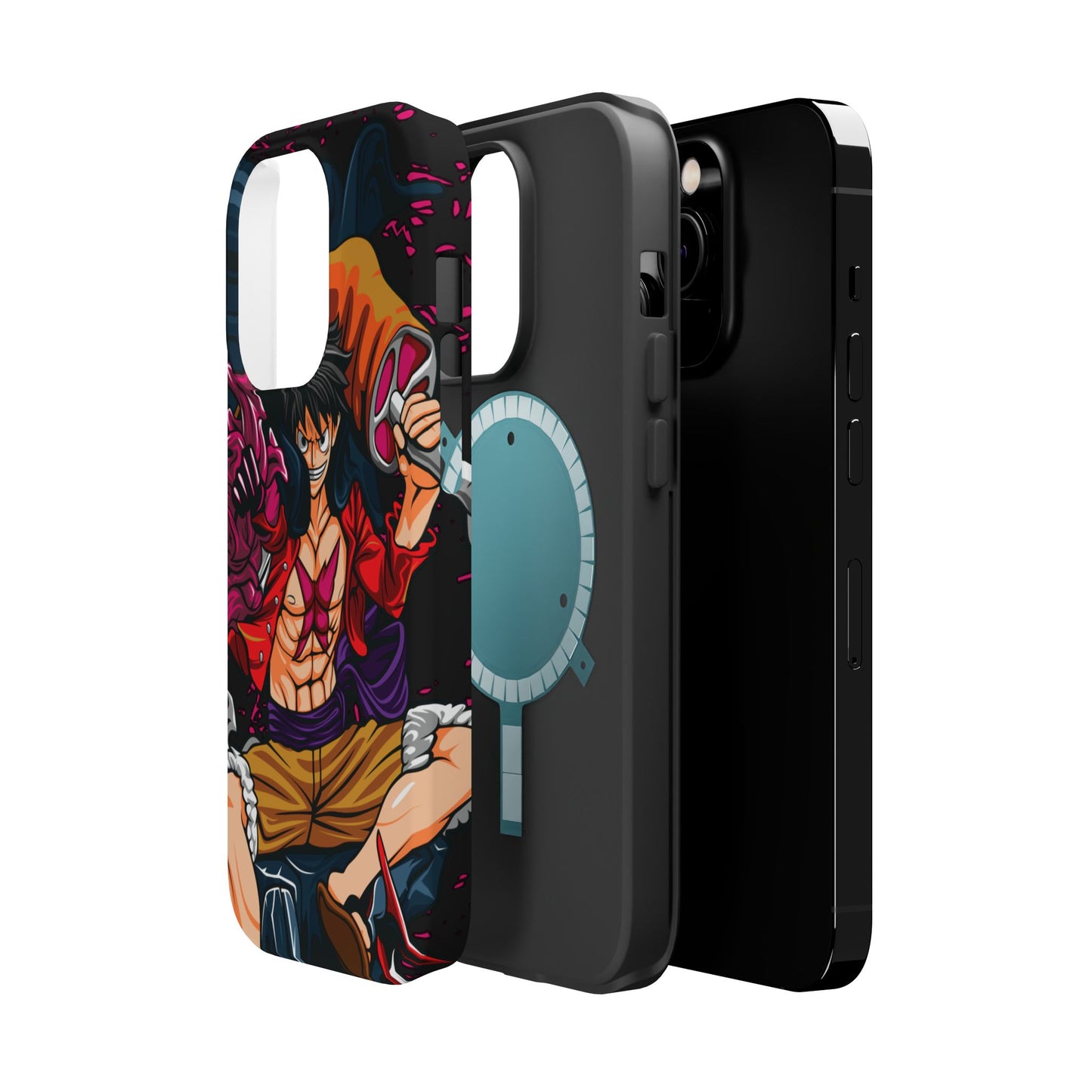 Monkey D. Luffy Magnetic Tough Case – Bold Straw Hat Captain Design