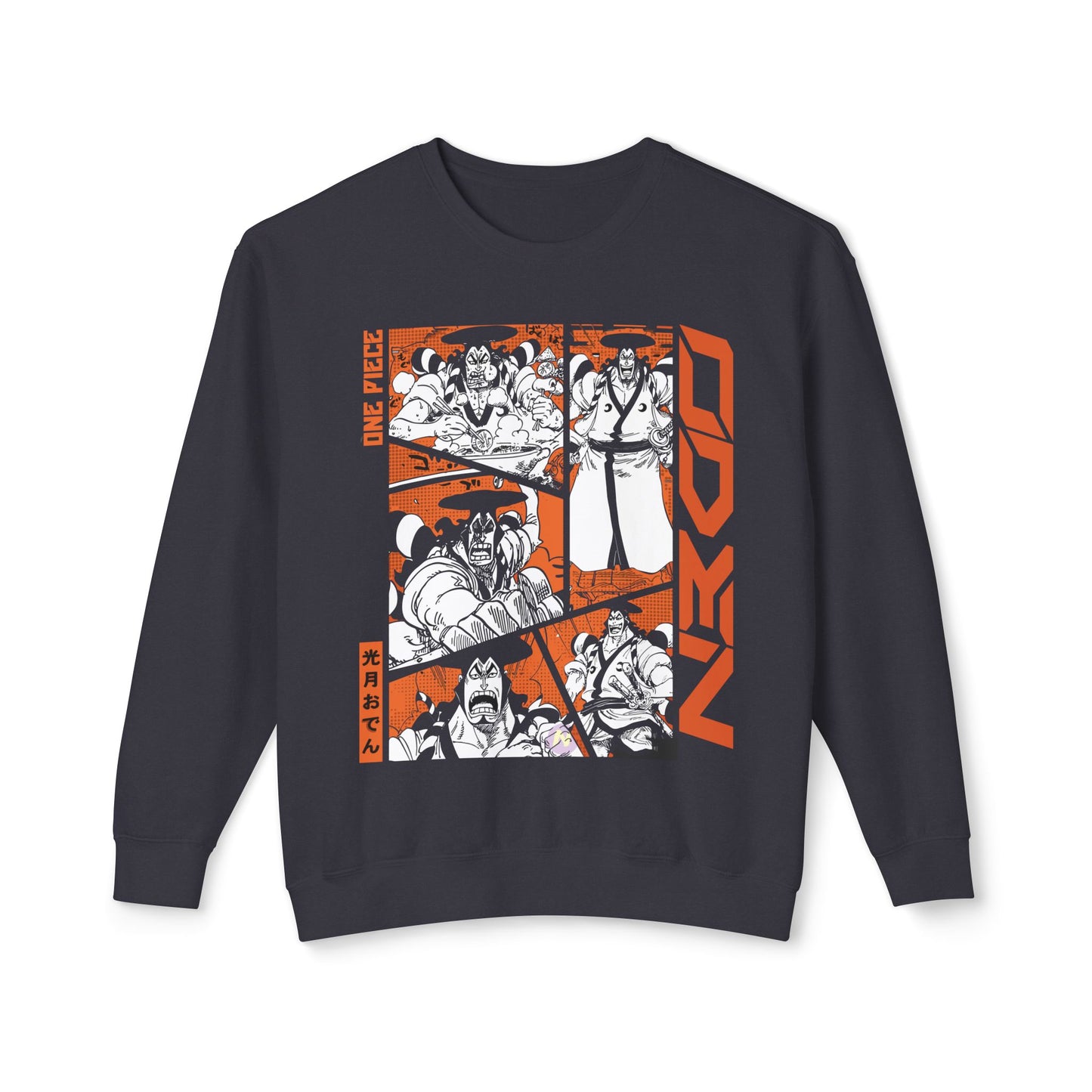 Oden Crewneck Sweatshirt - Legendary One Piece Samurai